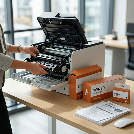 Hoe installeer je een toner, cartridge of drum? (stap-voor-stap)