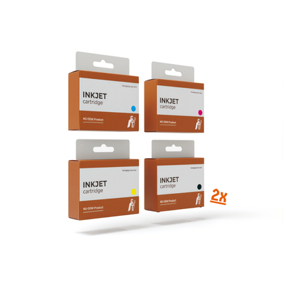 set 5x inkt cartridge voor hp 88xl officejet pro k5300 k5400 k5400dn k5400dtn k5400n k54