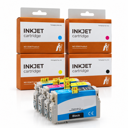 Huismerk Epson 604XL Cartridge - Kleur - XL Capaciteit - 4-pack set
