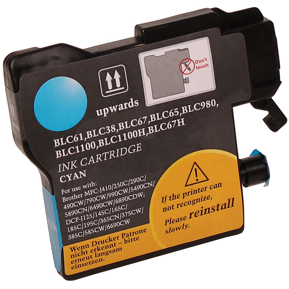 Brother LC980/LC1100 cartridge - Cyaan