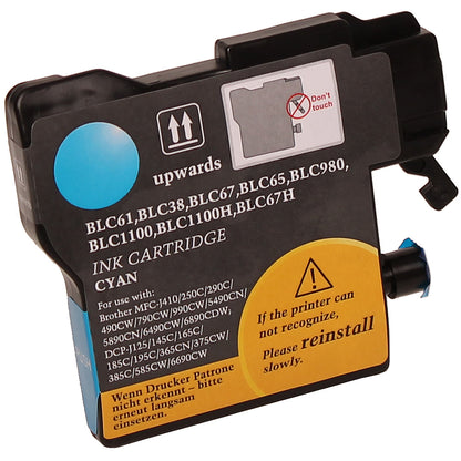 Brother LC980/LC1100 cartridge - Cyaan