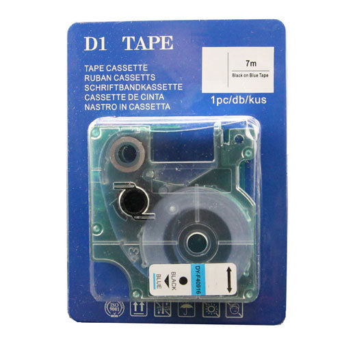 Dymo 45806 labeltape blauw - Cyaan