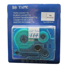 Brother TZE133 labeltape transparant - Meerkleurig