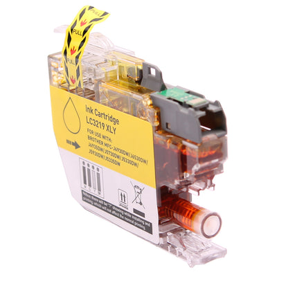 Brother LC3219XL cartridge - XL Geel