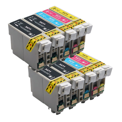 Epson 34XL cartridge - Huismerk Toner Koning - voor WorkForce Pro WF-3720, WF-3725DWF