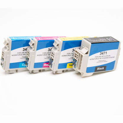 Epson 34XL cartridge - Huismerk Toner Koning - voor WorkForce Pro WF-3720, WF-3725DWF