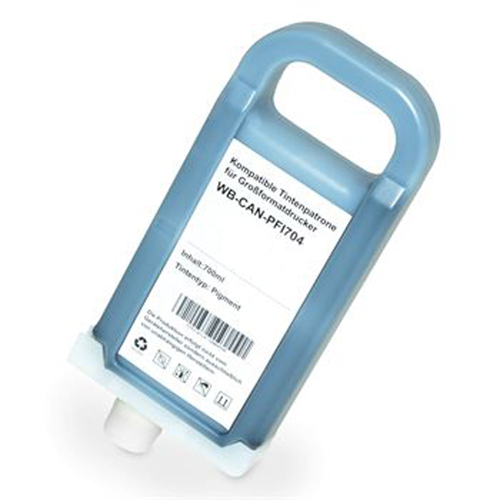Canon PFI-704 cartridge zwart - Huismerk Toner Koning - voor imagePROGRAF IPF8300, IPF8300S