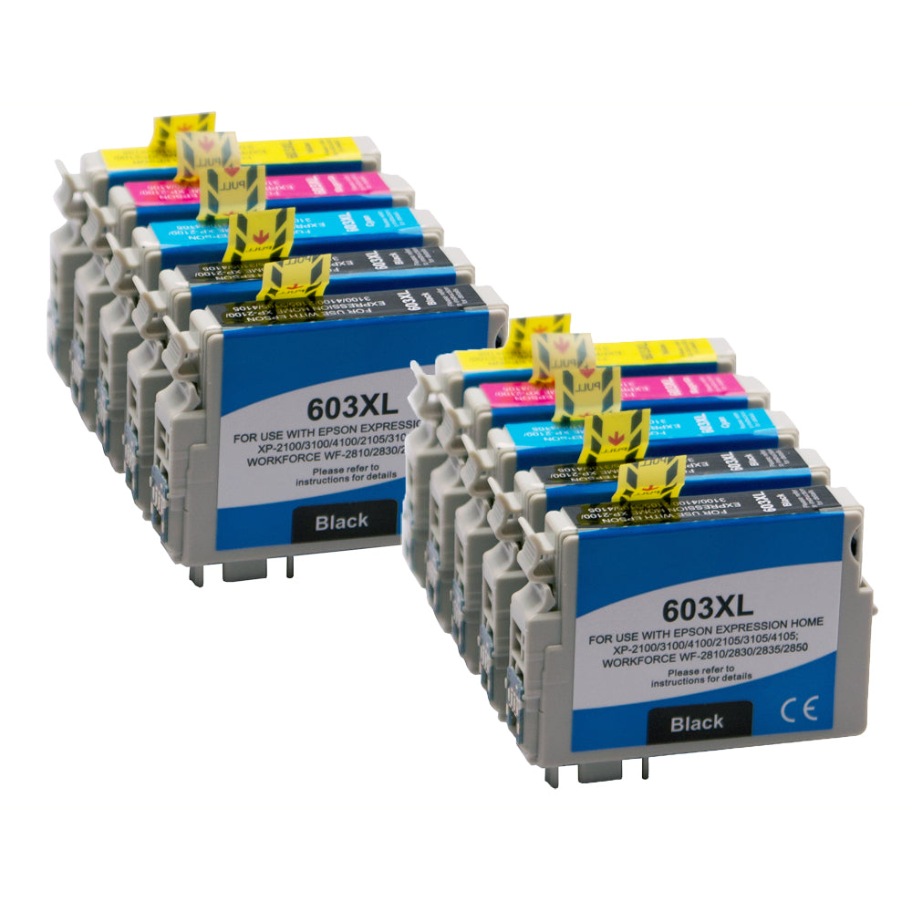 Epson 603XL cartridge - XL 10-Pack Meerkleurig