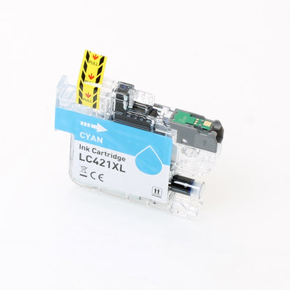 Brother LC421BK cartridge zwart - Huismerk Toner Koning - voor DCP-J1050, DCP-J1140, DCP-J1800, MFC-J1010