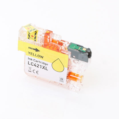 Brother LC421BK cartridge zwart - Huismerk Toner Koning - voor DCP-J1050, DCP-J1140, DCP-J1800, MFC-J1010