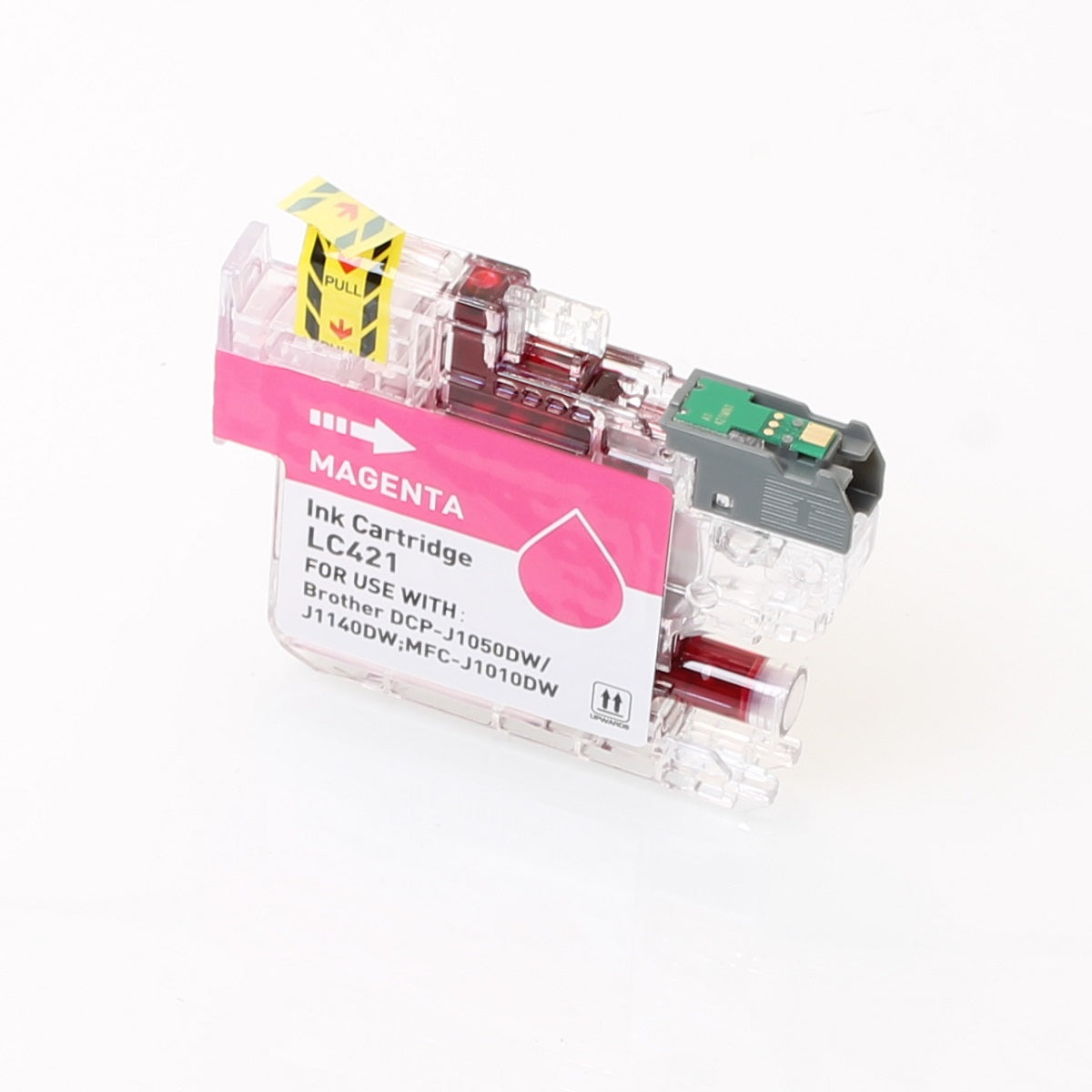 Brother LC421BK cartridge zwart - Huismerk Toner Koning - voor DCP-J1050, DCP-J1140, DCP-J1800, MFC-J1010