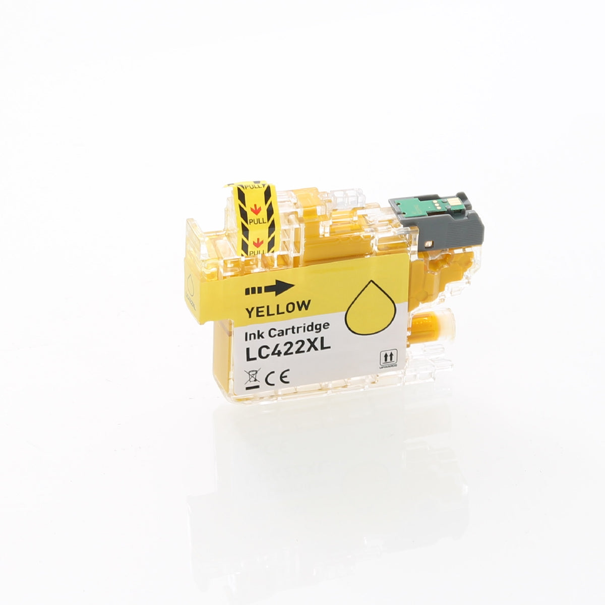 Brother LC422 cartridge - XL 2-Pack Geel