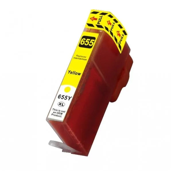 HP 655XL cartridge - XL Geel