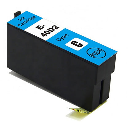 Epson T40D cartridge - Cyaan