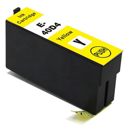 Epson T40D cartridge - Geel