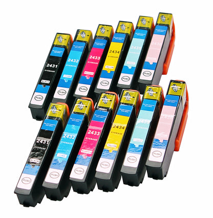 Epson 24XL cartridge - Huismerk Toner Koning - voor WorkForce WF/WP serie