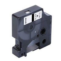 labels voor Dymo 43613 Wit 6mm x 7m voor Labelmanager 100 120P 150 160 200 210D 220P 260