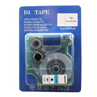 tapecassette voor dymo d1 45807 s0720870 rood 19mm x 7m voor labelmanager 100 120p 150 1