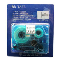 labellintcassette voor Brother TZE121 P-Touch 1000 1000BTS 1000F 1005BTS 1005F 1005FB 10