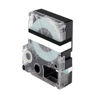 etikettenlintcassette voor Epson LC5WBN9 18mm x 8m Wit Labelworks LW300 LW300L LW400 LW4