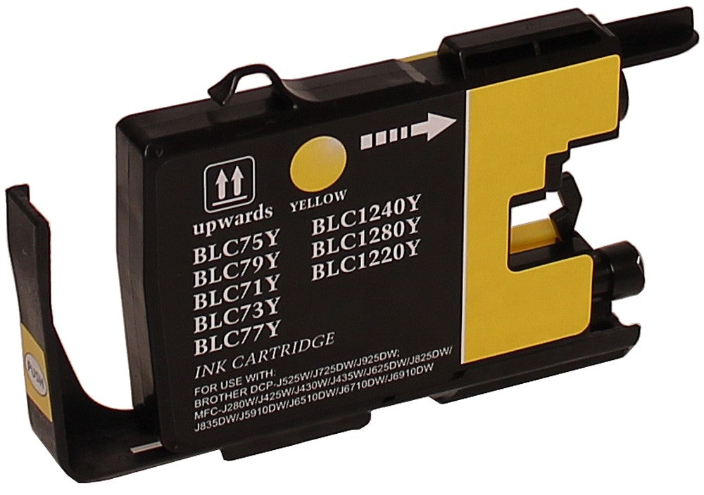 Brother LC1220 LC1240 cartridge - Geel