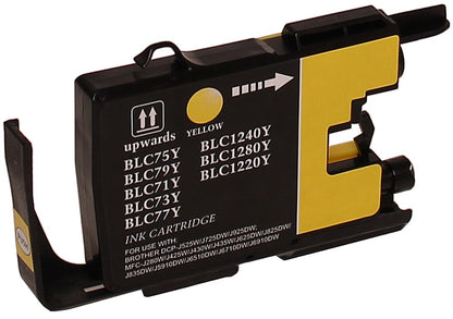 Brother LC1220 LC1240 cartridge - Geel