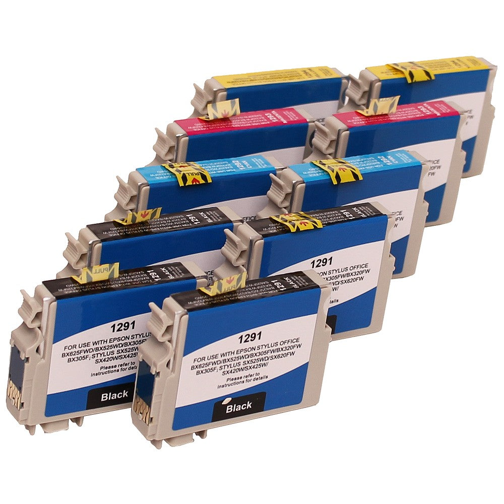 Epson T1295 cartridge set - 10-Pack Meerkleurig