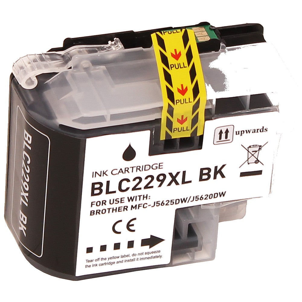 Brother LC-229XL cartridge zwart - XL Zwart