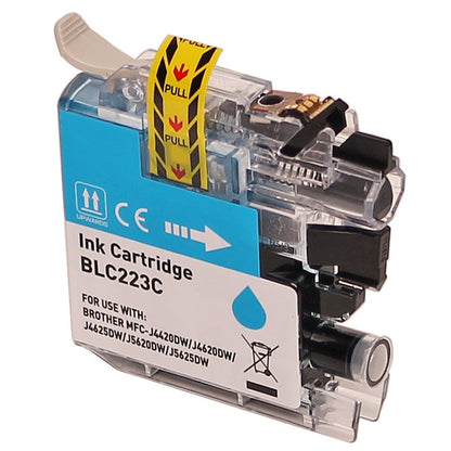 Brother LC223 cartridge - XL 3-Pack Cyaan