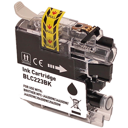 Brother LC223 cartridge - XL 3-Pack Zwart