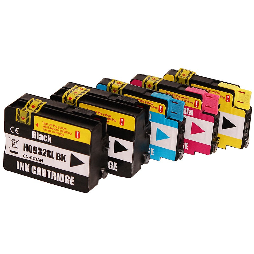 HP 932XL 933XL cartridge set - XL 5-Pack Meerkleurig