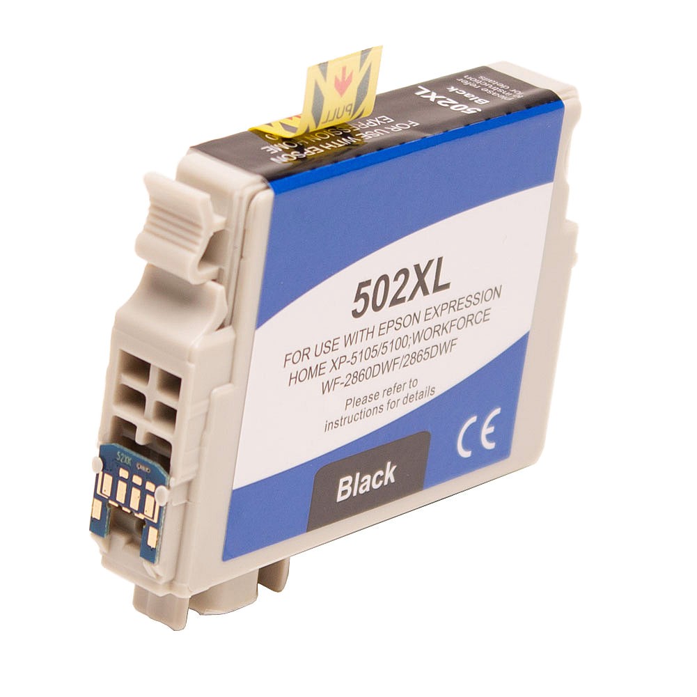 Epson 502XL cartridge - XL Zwart