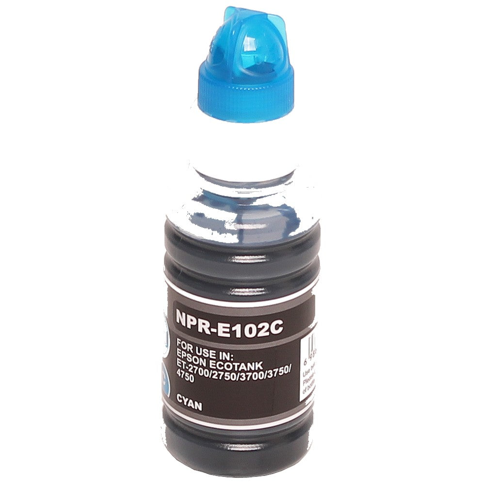 Epson 102 navulinkt - Cyaan