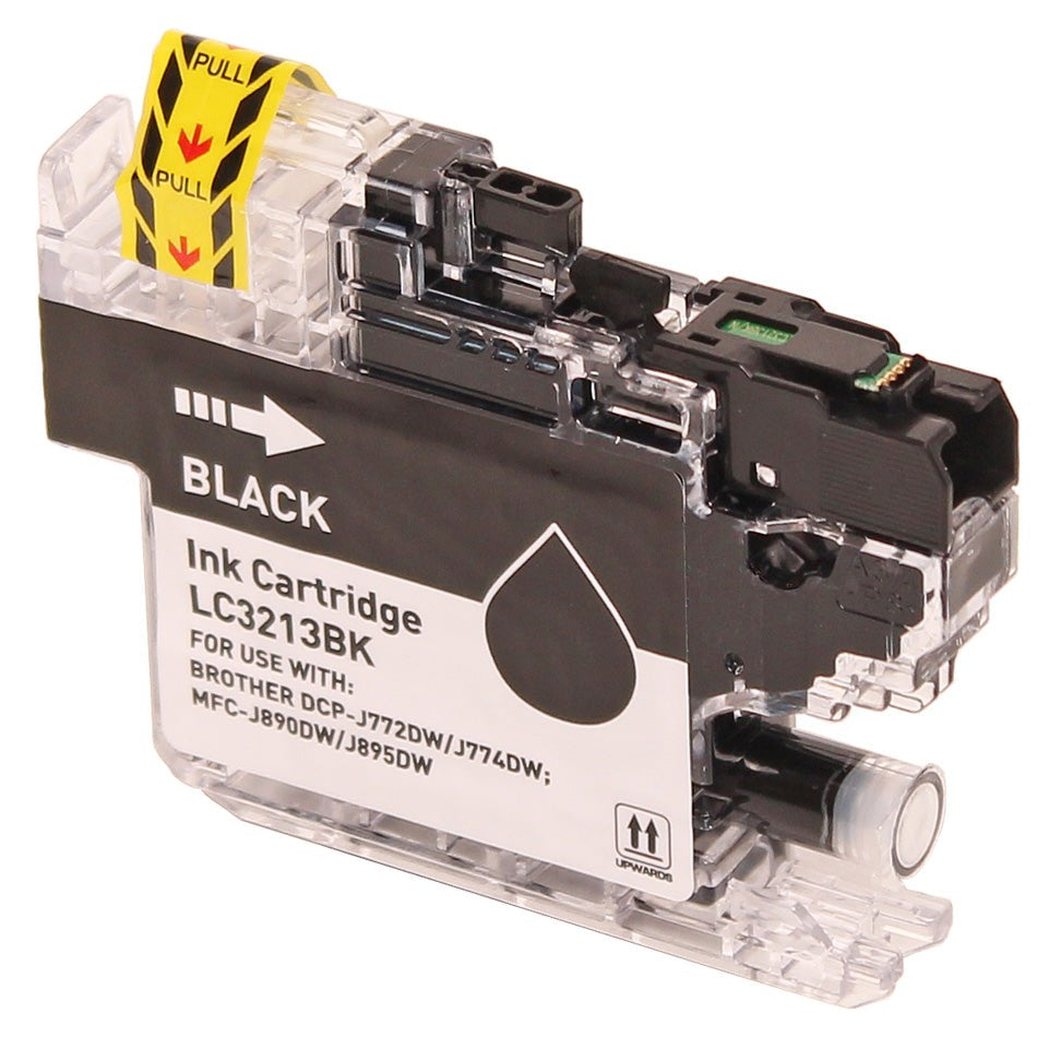 Brother LC3213XL cartridge - Zwart