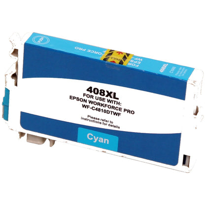 Epson 408XL cartridge - XL Cyaan