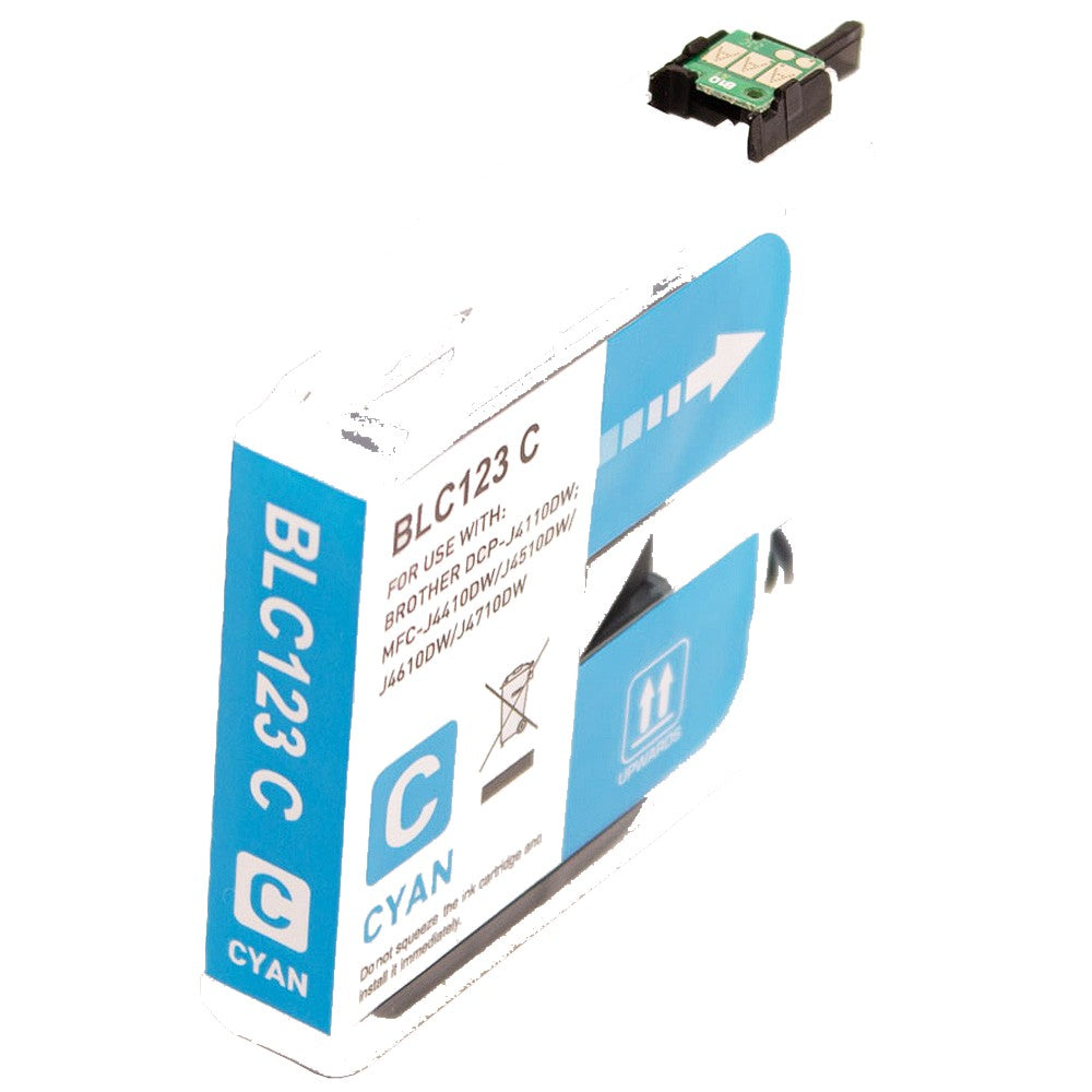 Brother LC123 cartridge - Cyaan
